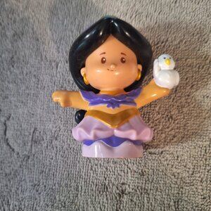 FP Little People Disney Princess Jasmine talker base bird Fisher Price little